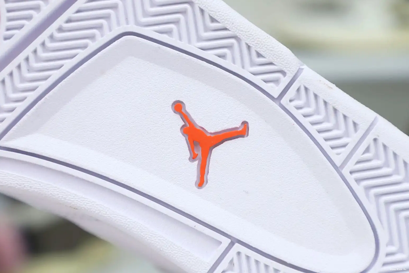 4 Air metallic Jordan Jordan Kimikick retro“orange 0726